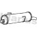 Exhaust backbox / end silencer