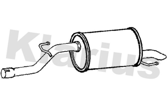 Exhaust backbox / end silencer, Image 2