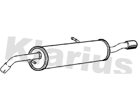 Exhaust backbox / end silencer, Image 2
