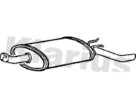 Exhaust backbox / end silencer, Image 2