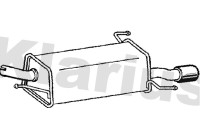 Exhaust backbox / end silencer