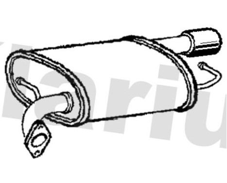 Exhaust backbox / end silencer, Image 2