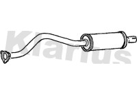 Exhaust backbox / end silencer