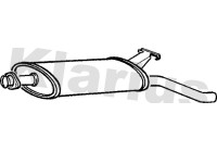 Exhaust backbox / end silencer
