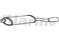 Exhaust backbox / end silencer