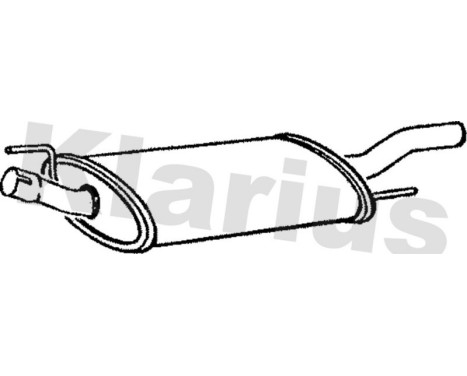 Exhaust backbox / end silencer, Image 3