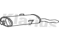 Exhaust backbox / end silencer