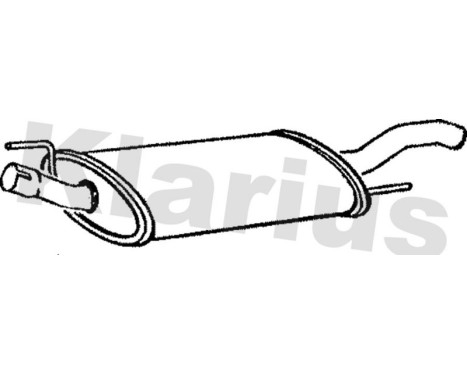 Exhaust backbox / end silencer, Image 2