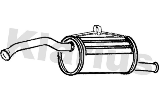 Exhaust backbox / end silencer, Image 2