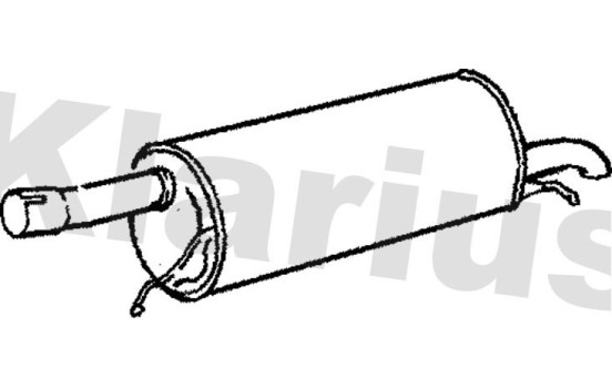 Exhaust backbox / end silencer, Image 2