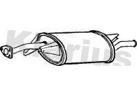 Exhaust backbox / end silencer