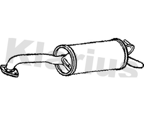 Exhaust backbox / end silencer, Image 2
