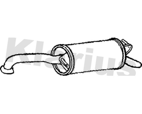Exhaust backbox / end silencer, Image 3