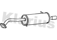 Exhaust backbox / end silencer