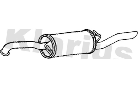 Exhaust backbox / end silencer, Image 2
