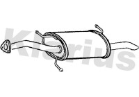 Exhaust backbox / end silencer