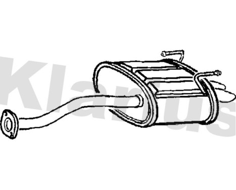 Exhaust backbox / end silencer, Image 2