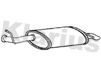 Exhaust backbox / end silencer