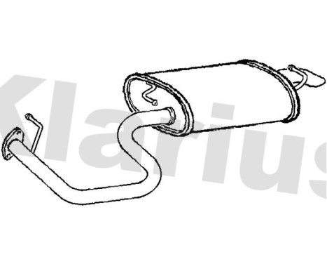 Exhaust backbox / end silencer, Image 2