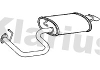 Exhaust backbox / end silencer