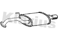 Exhaust backbox / end silencer