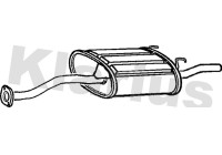 Exhaust backbox / end silencer