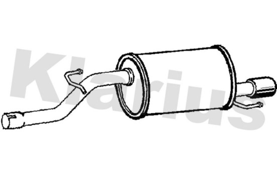 Exhaust backbox / end silencer, Image 2