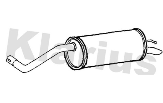 Exhaust backbox / end silencer, Image 2