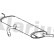 Exhaust backbox / end silencer