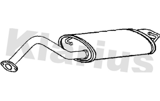 Exhaust backbox / end silencer, Image 2