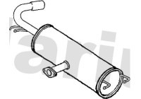 Exhaust backbox / end silencer