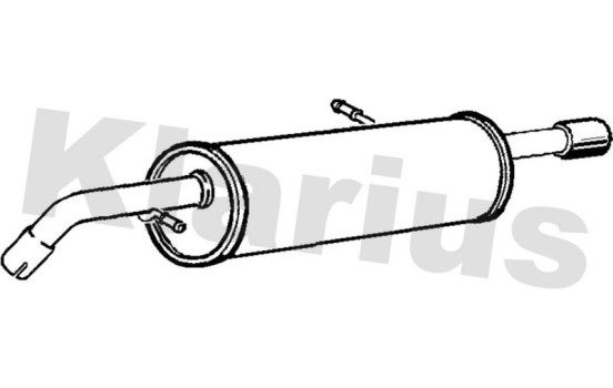 Exhaust backbox / end silencer, Image 2