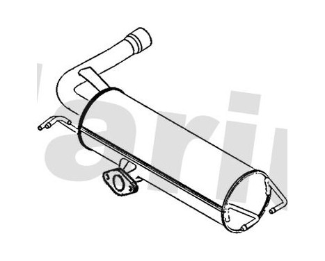 Exhaust backbox / end silencer, Image 2