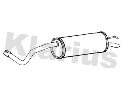 Exhaust backbox / end silencer, Image 2