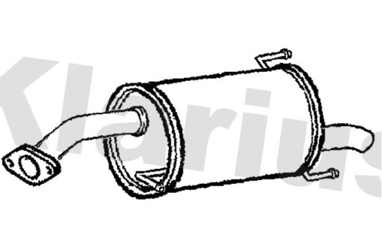 Exhaust backbox / end silencer, Image 2