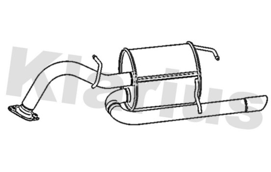 Exhaust backbox / end silencer, Image 2