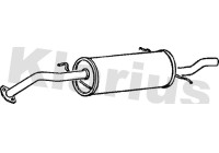 Exhaust backbox / end silencer