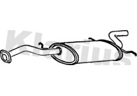 Exhaust backbox / end silencer