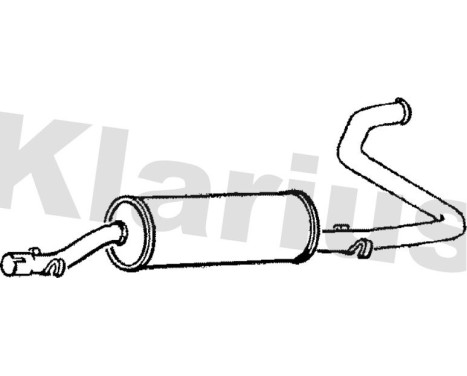 Exhaust backbox / end silencer, Image 2