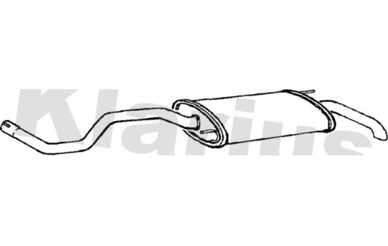 Exhaust backbox / end silencer, Image 3