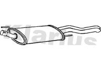 Exhaust backbox / end silencer