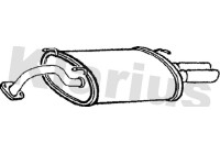 Exhaust backbox / end silencer