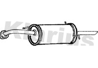 Exhaust backbox / end silencer