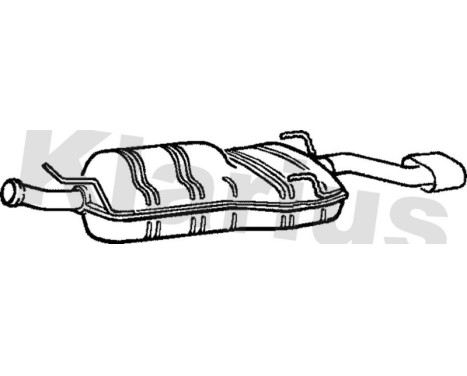 Exhaust backbox / end silencer, Image 2