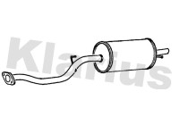 Exhaust backbox / end silencer