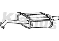 Exhaust backbox / end silencer