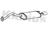 Exhaust backbox / end silencer