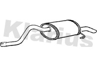 Exhaust backbox / end silencer