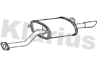 Exhaust backbox / end silencer