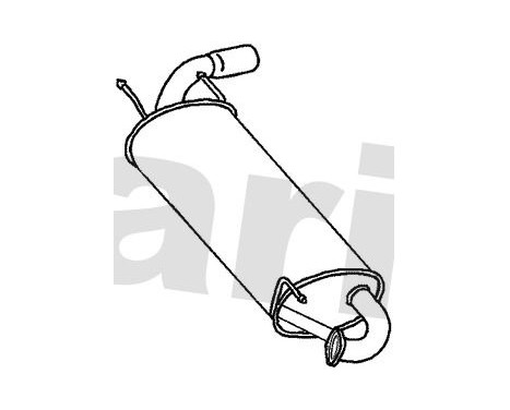 Exhaust backbox / end silencer, Image 2